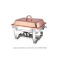 Picture of VENUS 523 RECTANGLE CHAFING DISH WITH COPPER COVER 4L