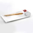 Picture of SYMPHONY 4311 RECTANGLE PLATTER WITH DIP BOWL 40CM