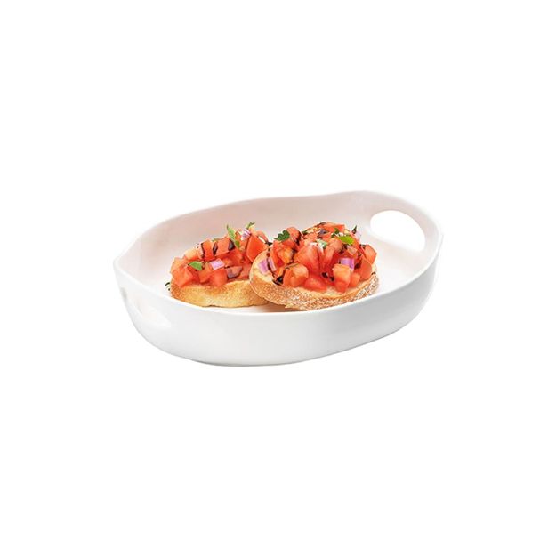 Picture of SYMPHONY 7453 HANDLES SHALLOW BOWL 25CM