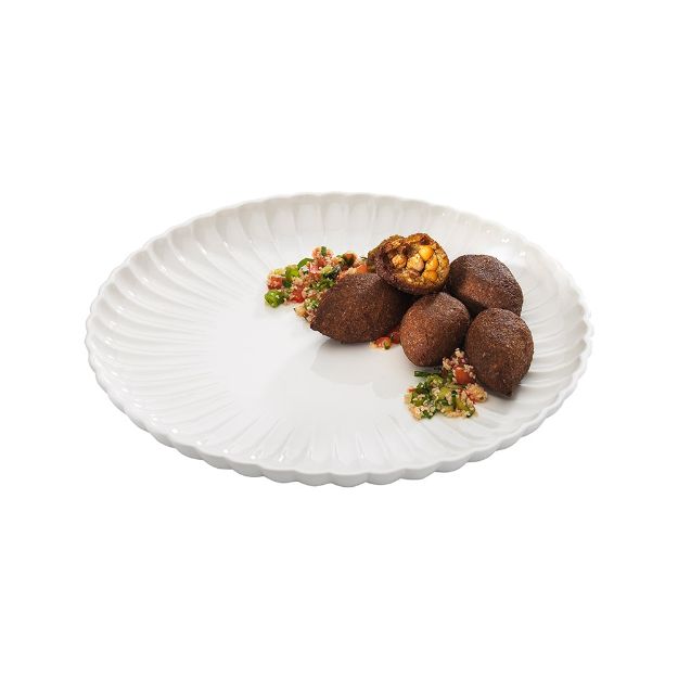 Picture of SYMPHONY 7564 GROOVE LARGE ROUND SERVING PLATE 32CM