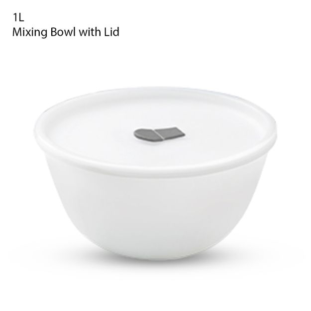 Picture of BOROSIL MIXING BOWL WITH LID 1L
