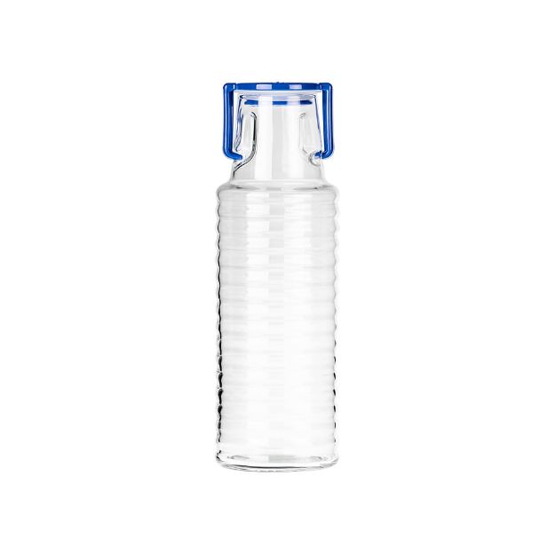 Picture of BORGONOVO 51420 SWING TOP BOTTLE 1LT BLUE LID