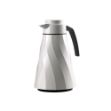 Picture of ‍EMSA 4082102 CONE SWIRL JUG 1L WHITE WITH BLACK ‍